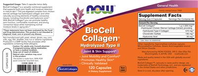 BioCell Collagen label