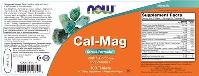 Cal-Mag Stress Formula label