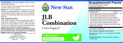 JLB Combination label