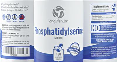Phosphatidylserine 500 mg label