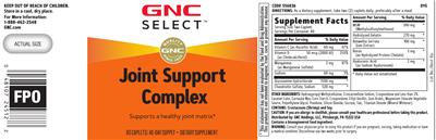 Joint Support Complex label