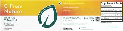 C From Nature label