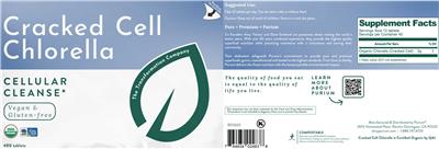 Cracked Cell Chlorella label