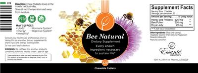 Bee Natural label