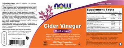 Cider Vinegar label