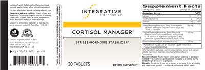 Cortisol Manager label