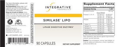 Similase Lipo label