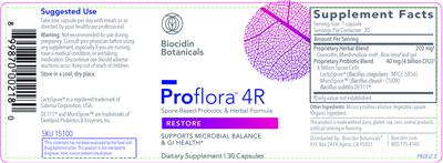 Proflora 4R label
