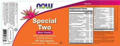 Special Two label