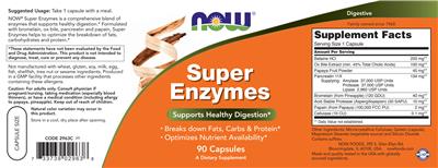 Super Enzymes label