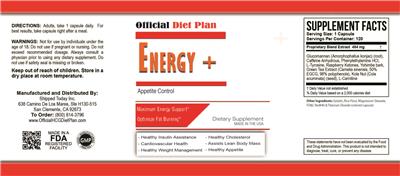 Energy + label