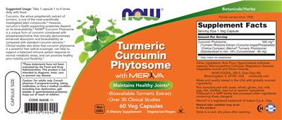 Curcumin Phytosome label