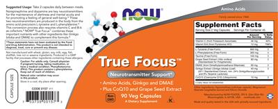 True Focus label