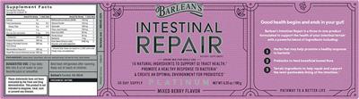 Intestinal Repair Mixed Berry Flavor label