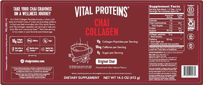 Chai Collagen Original Chai label