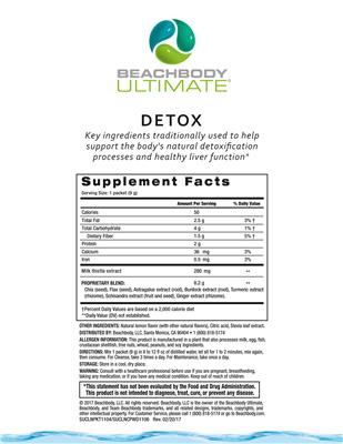 Detox label