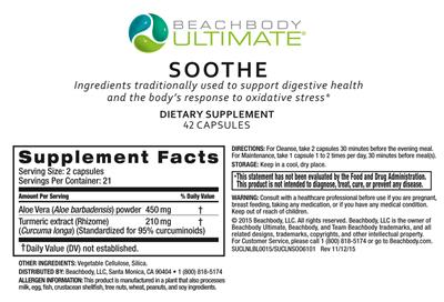 Soothe label