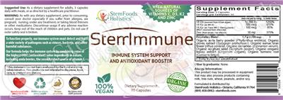 StemImmune label
