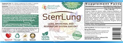 StemLung label