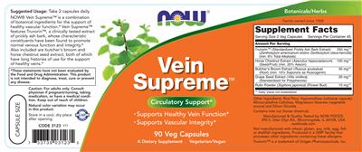 Vein Supreme label