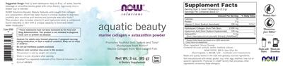 Aquatic Beauty label