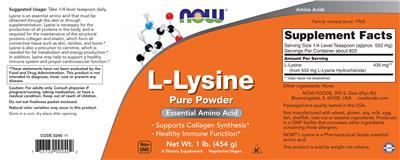 L-Lysine label