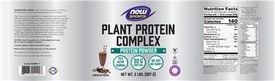 Plant Protein Complex Chocolate Mocha label