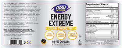 Energy Extreme label