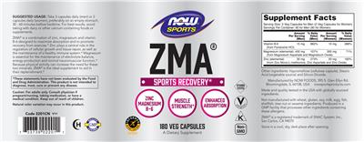 ZMA label