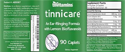 Tinnicare label