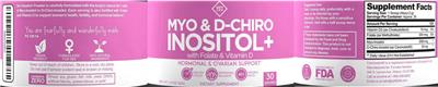 Myo & D-Chiro Inositol+ label