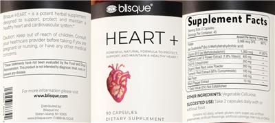 Heart + label