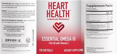 Essential Omega III label