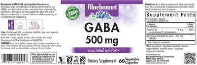 GABA 500 mg label