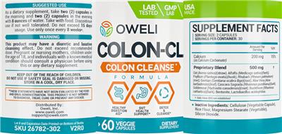 Colon-CL label