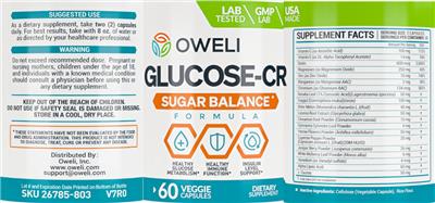 Glucose-CR label