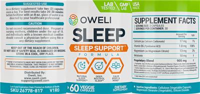 Sleep label
