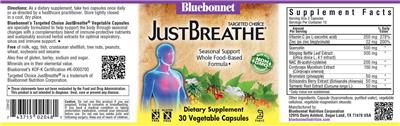 JustBreathe label