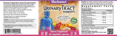 Urinary Tract Support label