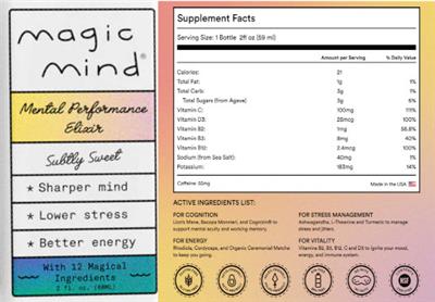 Magic Mind label