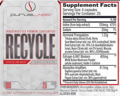 Recycle label