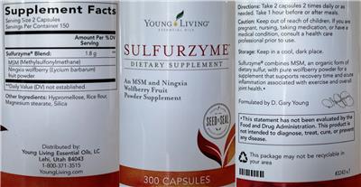 Sulfurzyme label