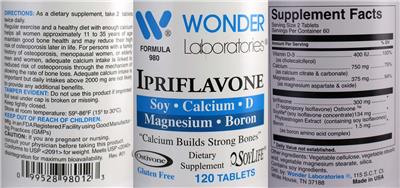 Ipriflavone label