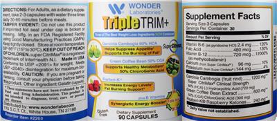 TripleTrim+ label