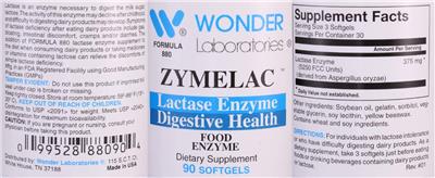 Zymelac label