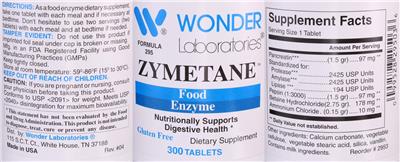 Zymetane label