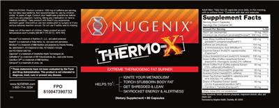 Thermo-X label