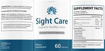Sight Care label