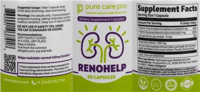 Renohelp label