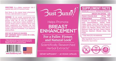 Breast Enhancement label